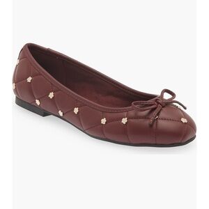 Ted Baker London Libban Quilted Ballerina Flat